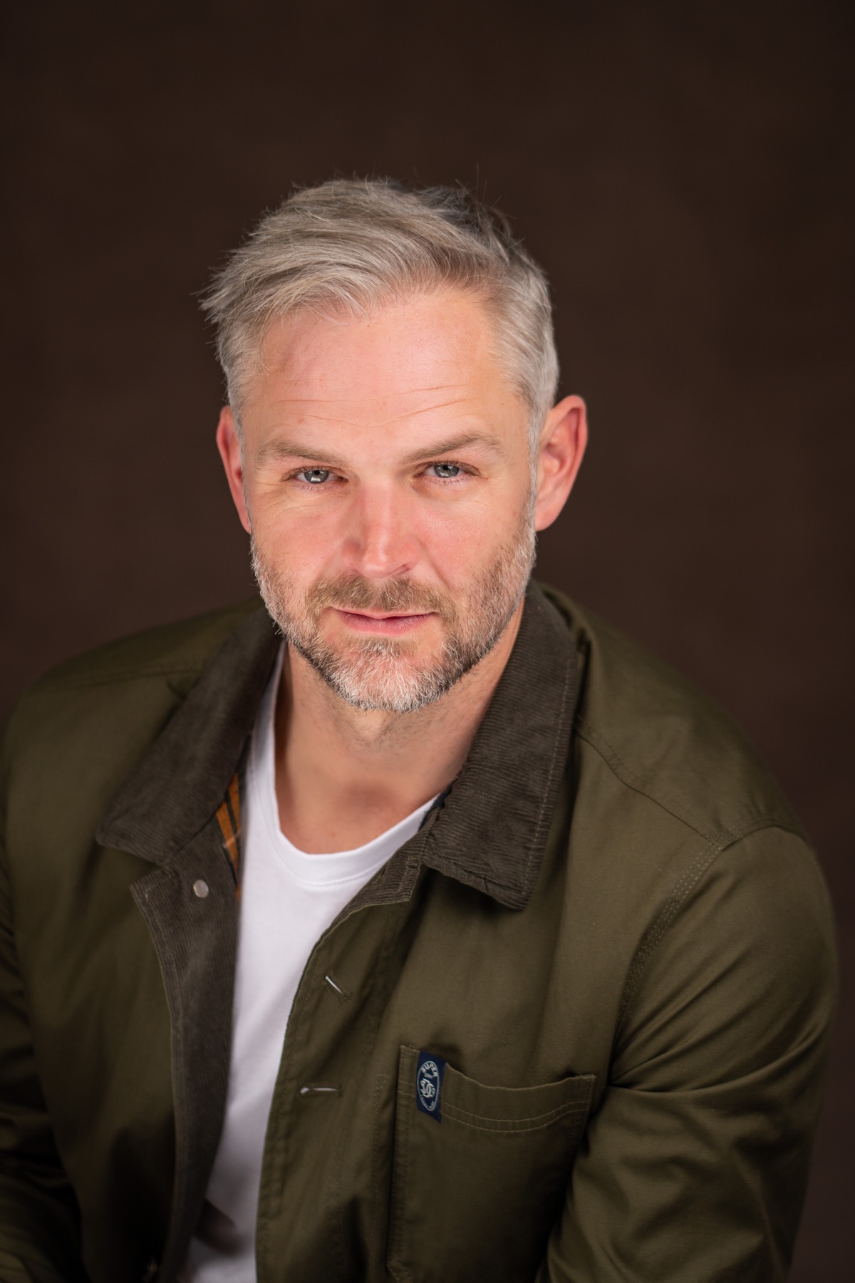 Actor headshot photographed at Amalia Studio Queenstown