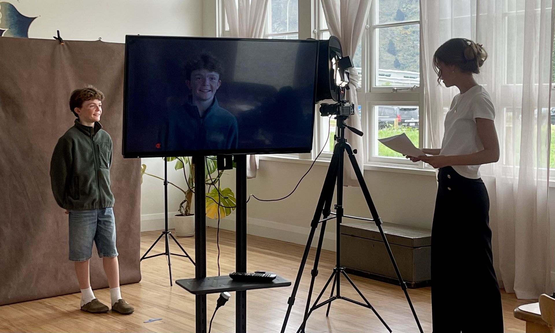 Casting session at Amalia Studio Queenstown