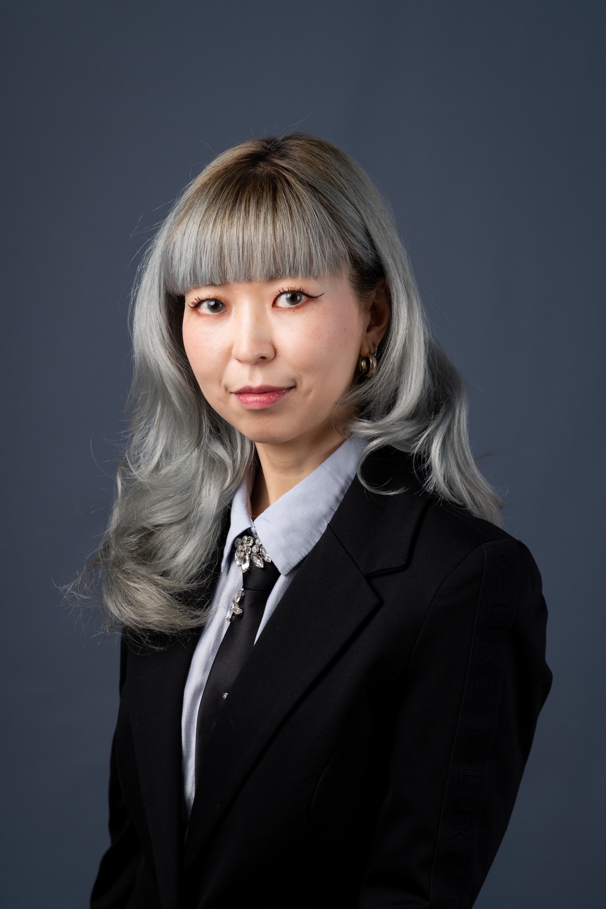 Professional headshot with flash lighting at Amalia Studio Queenstown
