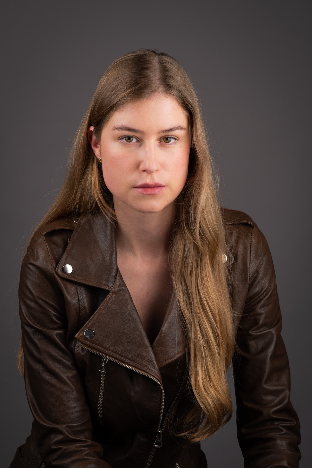 Professional flash headshot Amalia Studio Frankton Queenstown