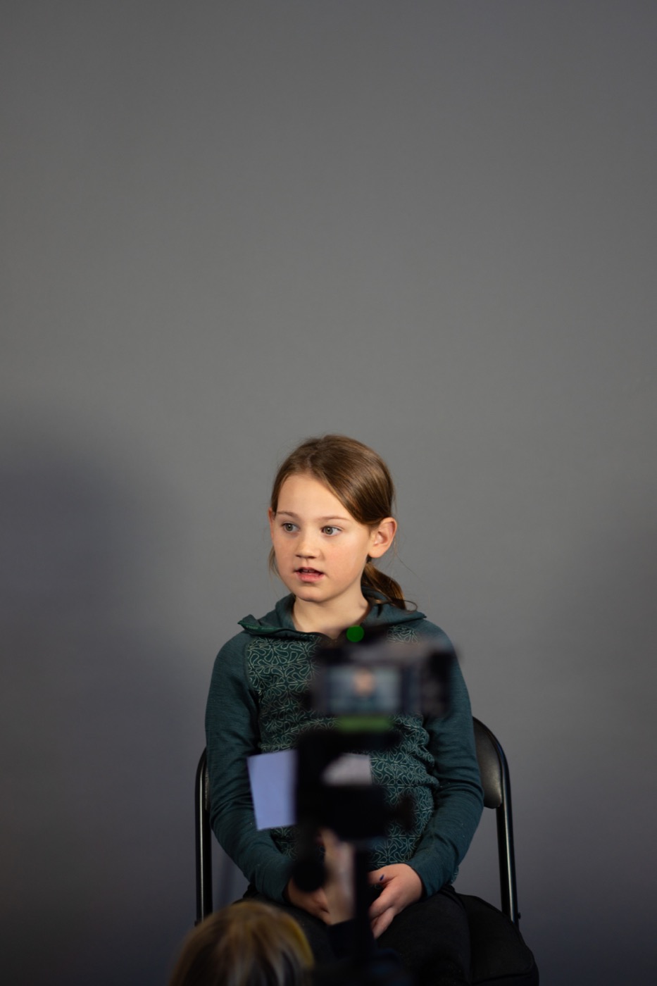 Kids screen acting class at Amalia Studio